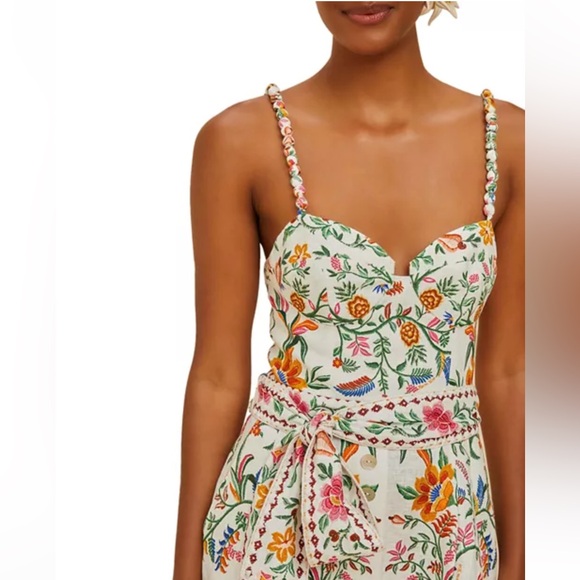 FARM Rio Delicate Forest Romper (Multicolor) - Picture 3 of 7